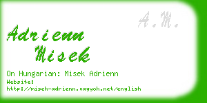 adrienn misek business card